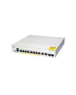 Cisco Catalyst C1000-8P-2G-L łącza sieciowe Zarządzany L2 Gigabit Ethernet (10/100/1000) Obsługa PoE Szary