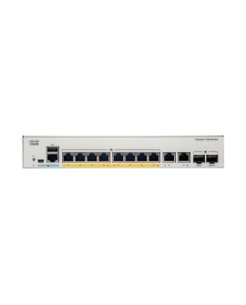 Cisco Catalyst C1000-8P-2G-L łącza sieciowe Zarządzany L2 Gigabit Ethernet (10/100/1000) Obsługa PoE Szary