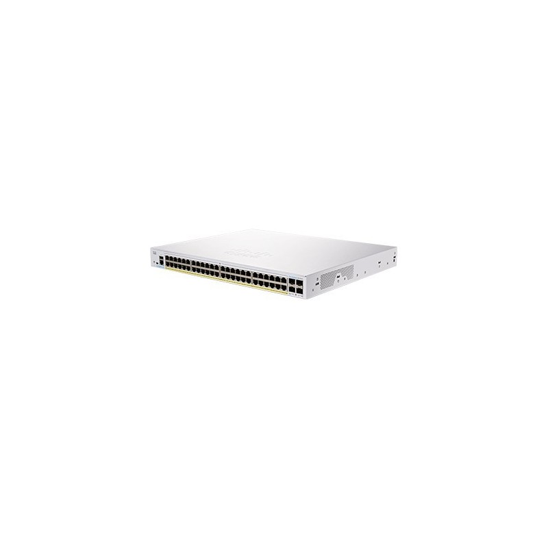 Cisco CBS350-48FP-4G-EU łącza sieciowe Zarządzany L2/L3 Gigabit Ethernet (10/100/1000) Srebrny