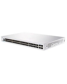 Cisco CBS250-48T-4X-EU łącza sieciowe Zarządzany L2/L3 Gigabit Ethernet (10/100/1000) Srebrny