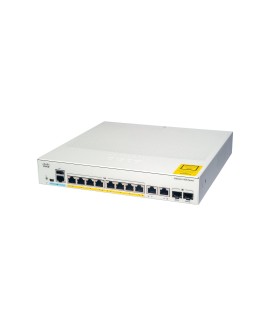 Cisco Catalyst C1000-8FP-E-2G-L łącza sieciowe Zarządzany L2 Gigabit Ethernet (10/100/1000) Obsługa PoE Szary