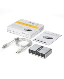 StarTech.com ICUSBAUDIO7D karta dźwiękowa 7.1 kan. USB