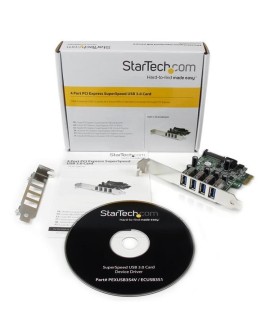 StarTech.com PEXUSB3S4V adapter Wewnętrzny USB 3.2 Gen 1 (3.1 Gen 1)
