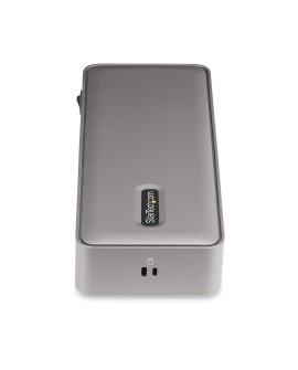 StarTech.com 129UE-USBC-KVM-DOCK przełącznik KVM Srebrny