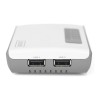 DIGITUS SERWER SIECIOWY WIELOFUNKCYJNY, BEZPRZEWODOWY 2-PORTOWY, USB 2.0, 300MBPS DN-13024