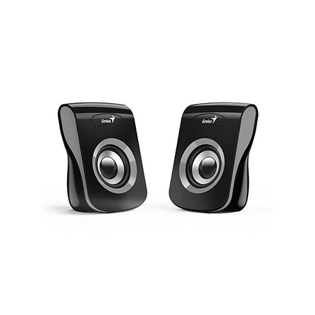 Genius głośniki SP-Q180, 2.0, 6W, czarno-szary, regulacja głośności, stołowy, 150Hz-20kHz, EOL