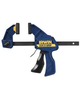IRWIN T512QCEL7 klamra Zacisk stolarski 30 cm Czarny, Niebieski, Żółty