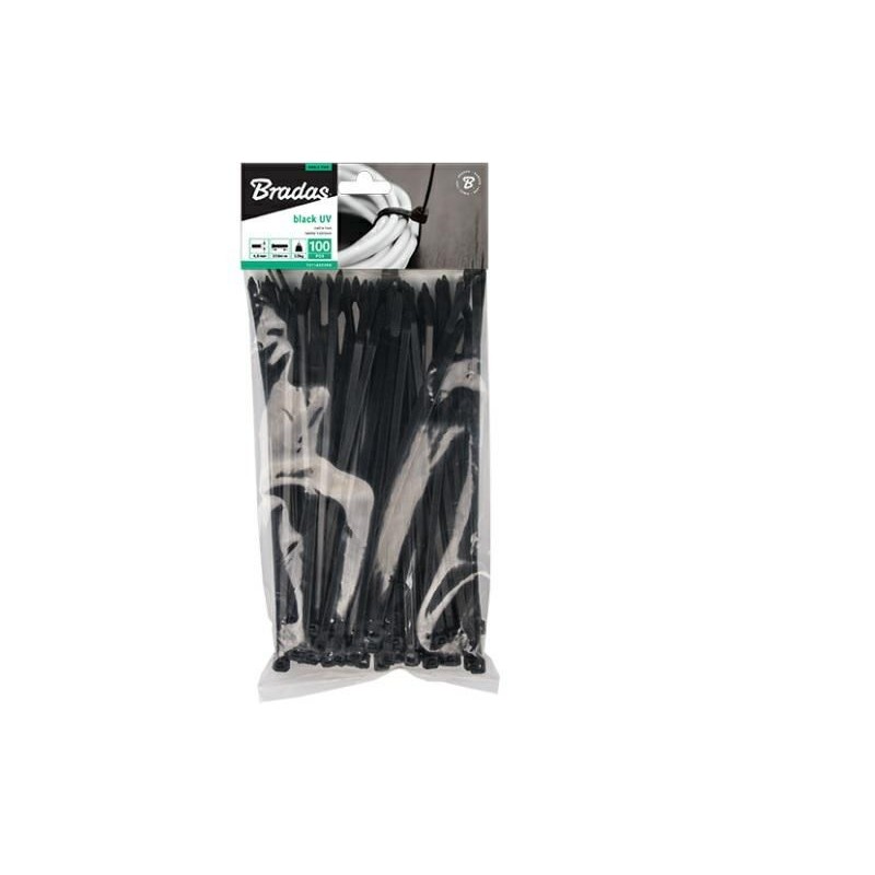 OPASKA PLASTIK CZARNA 8,8x550/100szt