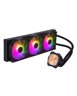 Cooler Master MasterLiquid 360L Core ARGB Procesor Liquid cooling kit 12 cm Czarny