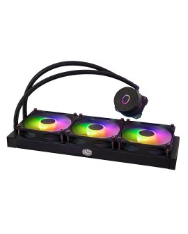 Cooler Master MasterLiquid 360L Core ARGB Procesor Liquid cooling kit 12 cm Czarny
