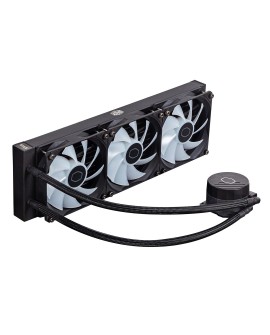 Cooler Master MasterLiquid 360L Core ARGB Procesor Liquid cooling kit 12 cm Czarny
