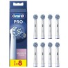 Braun Oral-B EB60-8 Jautrus Clean Pro Dantu Šepetelio Galvutes, 8 Vnt.