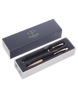 Parker-Zestaw długopis+pióro Urban czarne GT