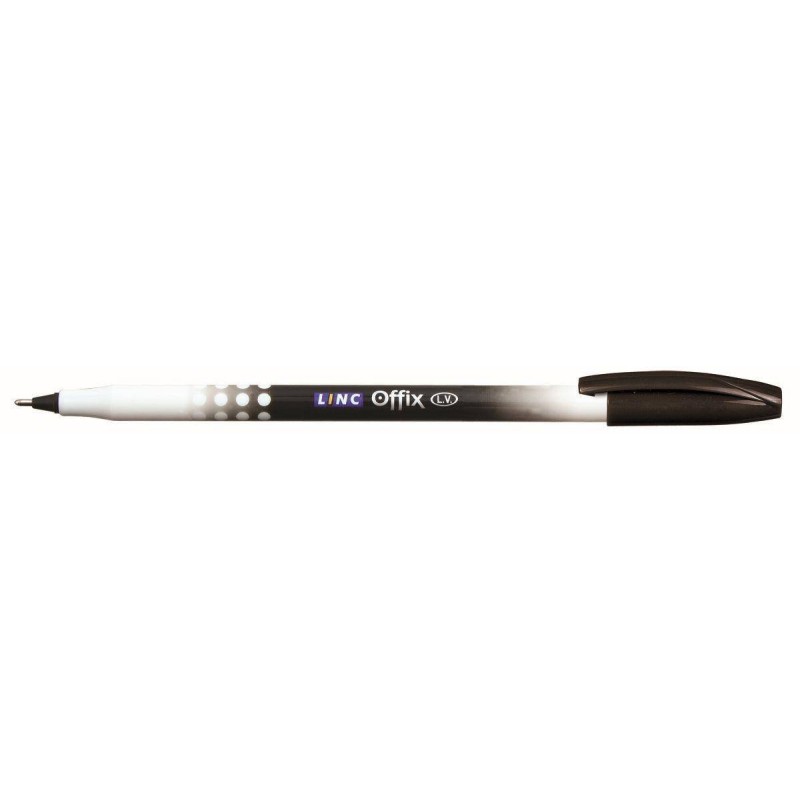 Długopis kulkowy LINC OFFIX 1500BLK czarny 1.0