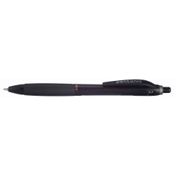 Długopis kulkowy automatyczny LINC PENTONIC B-RT 4007BLK-DZ czarny 0.7