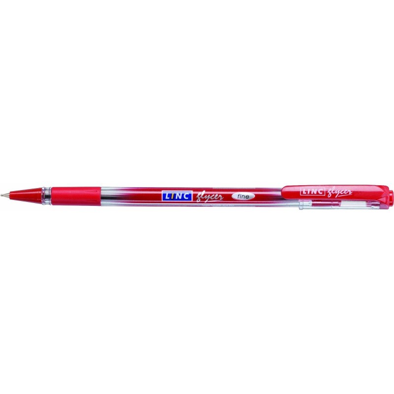 Długopis kulkowy LINC GLYCER 1300RED czerwony 0.7