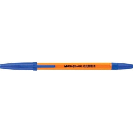 Długopis CENTRUM ORANGE 80087 niebieski 1.0 pomarańczowa