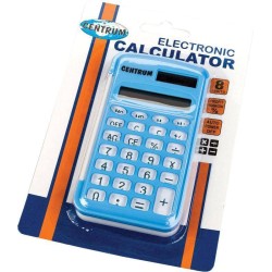 Kalkulator kieszonkowy 105x57x12mm CENTRUM 80406 solarne + bateria guzikowa