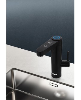 Przepływowy podgrzewacz wody NOVEEN IWH965 INOX BLACK table montage