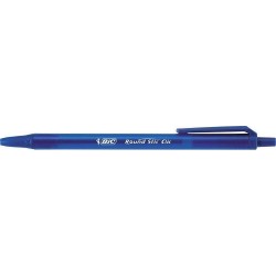 Długopis jednorazowy BIC ROUND STIC CLIC 926376 niebieski 1.0mm niebieska obudowa