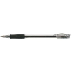 Długopis z gumowym uchwytem RYSTOR FUN 412-000  czarny 0.7mm