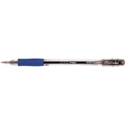 Długopis z gumowym uchwytem RYSTOR FUN 412-002   niebieski 0.7mm
