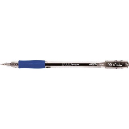 Długopis z gumowym uchwytem RYSTOR FUN 412-002   niebieski 0.7mm