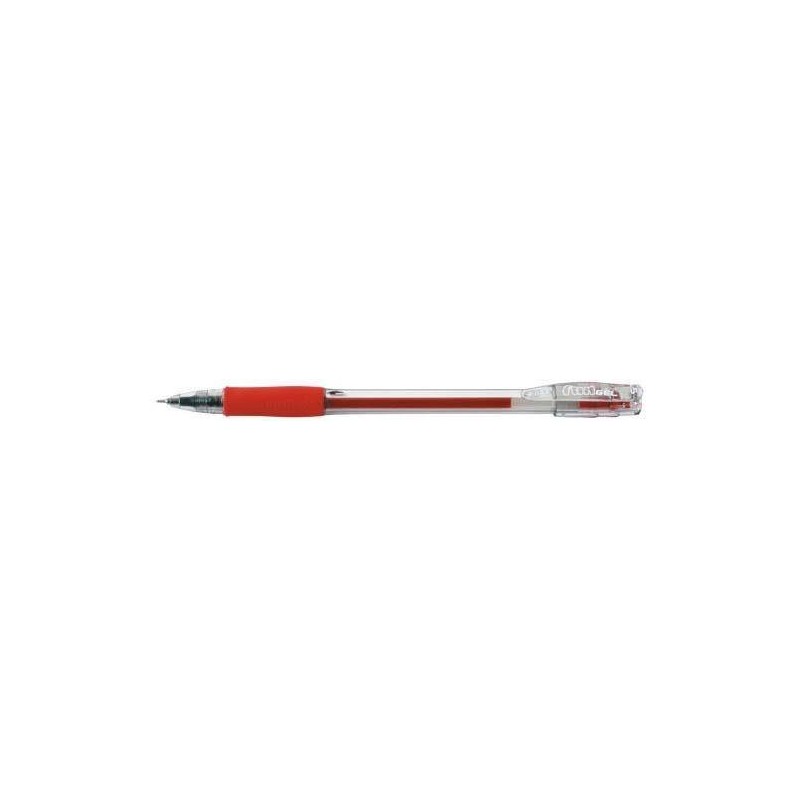 Długopis żelowy z gumowym uchwytem RYSTOR FUN GEL 428-001 czerwony 0.5