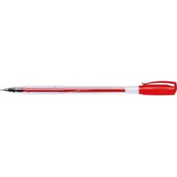 Długopis żelowy RYSTOR GZ-031B 426-001 czerwony 0.5