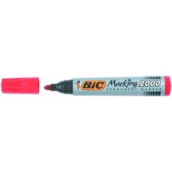 Marker permanentny BIC MARKING 2000 ECOLUTIONS 8209133 czerwony okrągła 1.7mm
