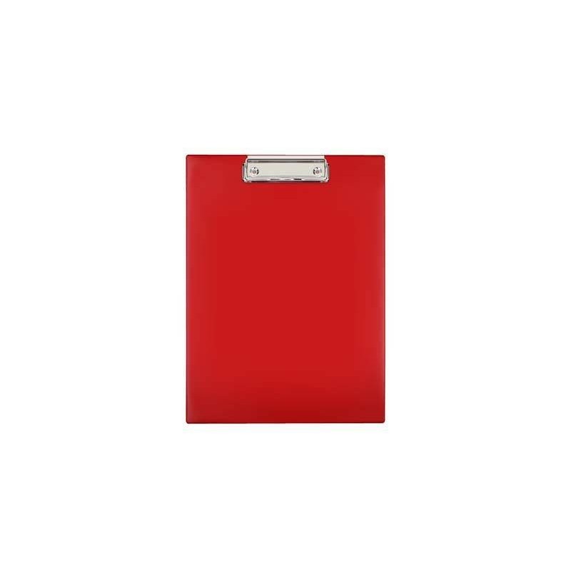 Deska z klipem A4 BIUR-FOL KH-01-04 czerwona PVC
