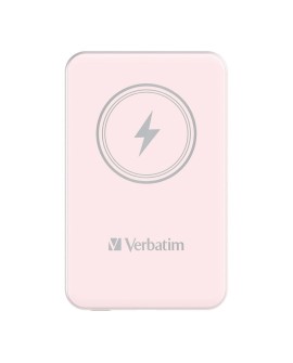 Verbatim Charge 'n' Go Litowo-polimerowy (LiPo) 10000 mAh Bezprzewodowe ładowanie Różowy