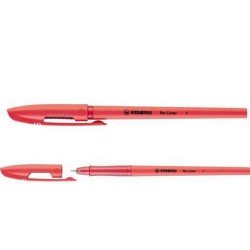 Długopis kulkowy STABILO LINER 868/1-40 czerwony 0.5