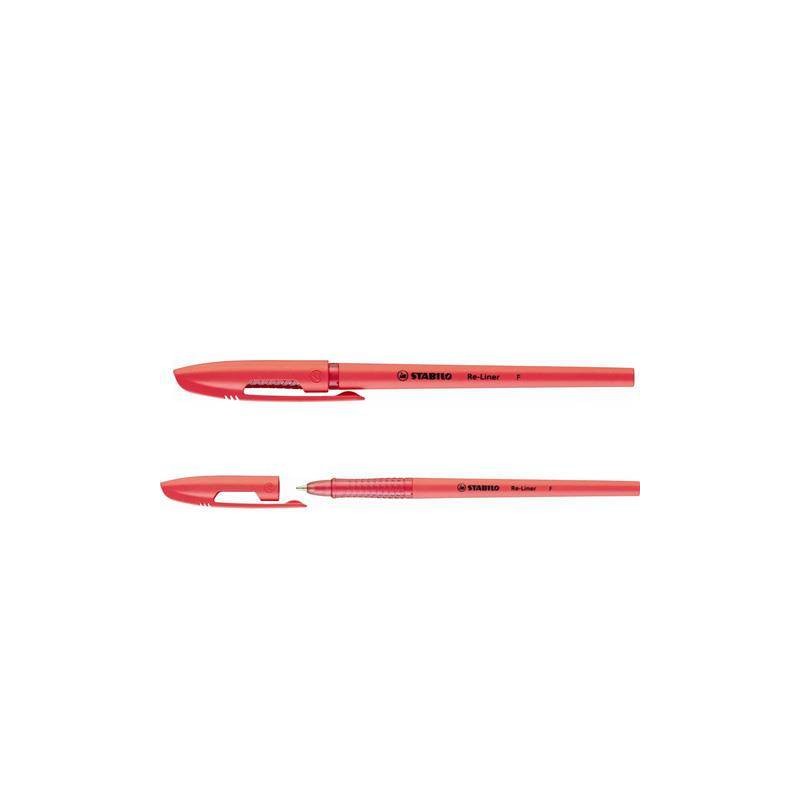 Długopis kulkowy STABILO LINER 868/1-40 czerwony 0.5