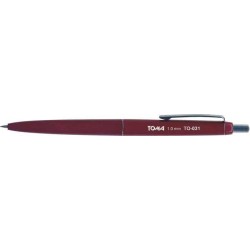 Długopis automatyczny TOMA ASYSTENT TO-031 2 2 niebieski 1.0 ob. bordowa