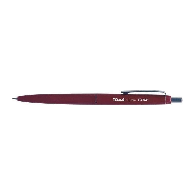 Długopis automatyczny TOMA ASYSTENT TO-031 2 2 niebieski 1.0 ob. bordowa
