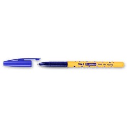 Długopis jednorazowy TOMA SUNNY FINE TO-050 1 2 niebieski 0.7 ob. w gwiazdki