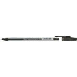 Długopis żelowy TOMA STUDENT TO-071 3 2 czarny 0.5 ob. przeźroczysta