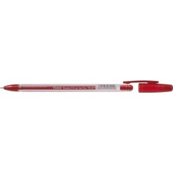 Długopis żelowy TOMA STUDENT TO-071 2 2 czerwony 0.5 ob. przeźroczysta