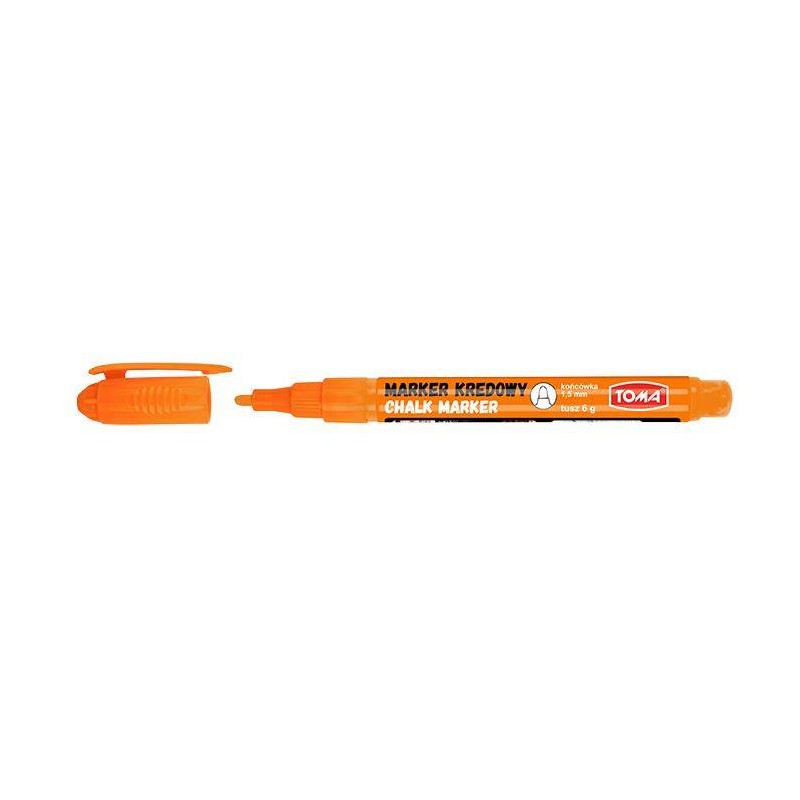 Marker kredowy TOMA 293 TO-293POMARAŃCZOWY pomarańczowy 1.5mm