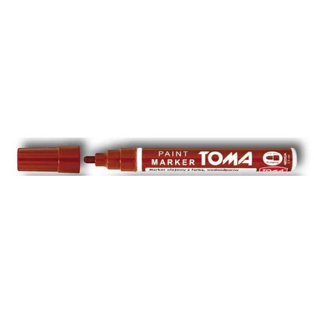 Marker olejowy TOMA 440 TO-440 6 2 brązowy 2.5mm