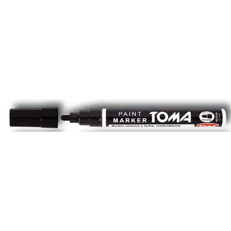 Marker olejowy TOMA 440 TO-440 3 2 czarny 2.5mm