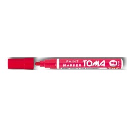 Marker olejowy TOMA 440 TO-440 2 2 czerwony 2.5mm