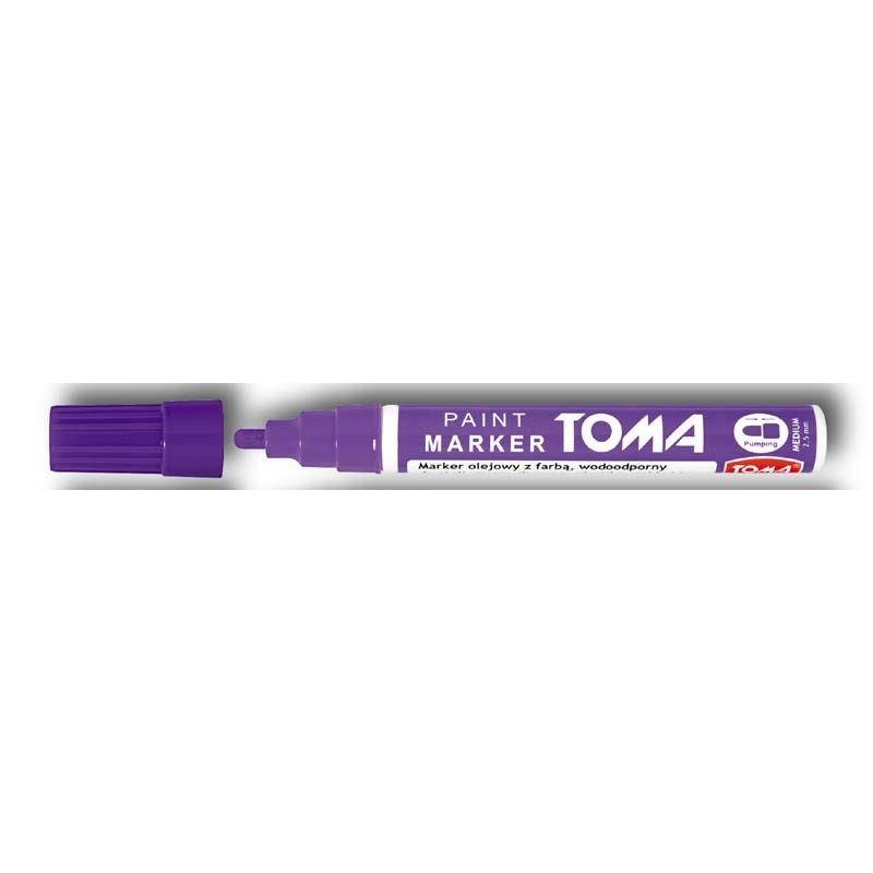 Marker olejowy TOMA 440 TO-440FIOL fioletowy 2.5mm