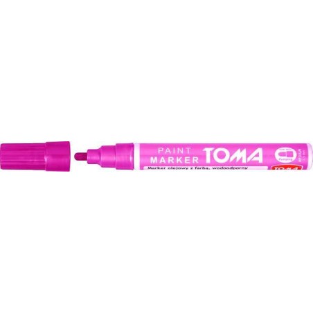 Marker olejowy TOMA 440 TO-440 RÓŻOWY różowy 2.5mm