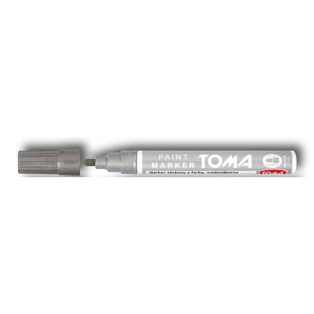 Marker olejowy TOMA 440 TO-440 9 4 srebrny 2.5mm