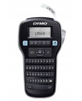Dymo- drukarka etykiet LM 160 Value Pack+3xS0720530 taśma D1 czarna/biała 12mm