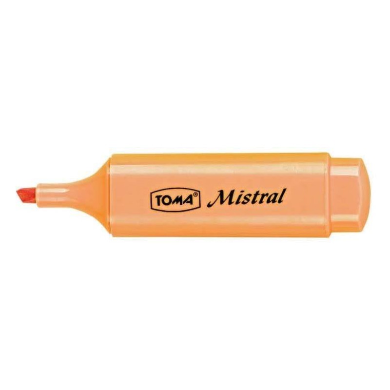Zakreślacz TOMA MISTRAL TO-334 POM PASTEL pomarańczowy pastel 1-5mm
