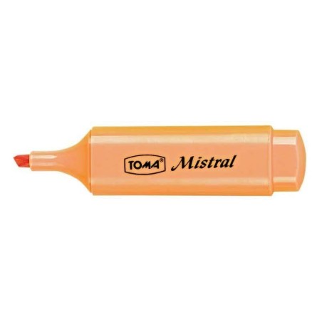 Zakreślacz TOMA MISTRAL TO-334 POM PASTEL pomarańczowy pastel 1-5mm