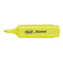 Zakreślacz TOMA MISTRAL TO-334 ŻÓŁTY PASTEL żółty pastel 1-5mm